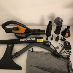 Worx Electric Blower and Accessories