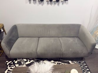 70” grey sofa