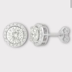 VVS Moissanite Earrings Not That Cheap Stuff Tons Available 