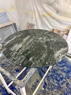 40" Diameter Custom Stone Top