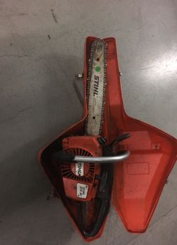 Stihl 015 av chainsaw mini with case