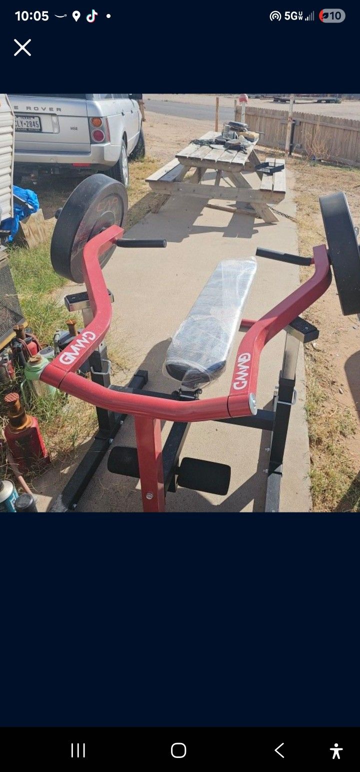 Isolated Bench Press