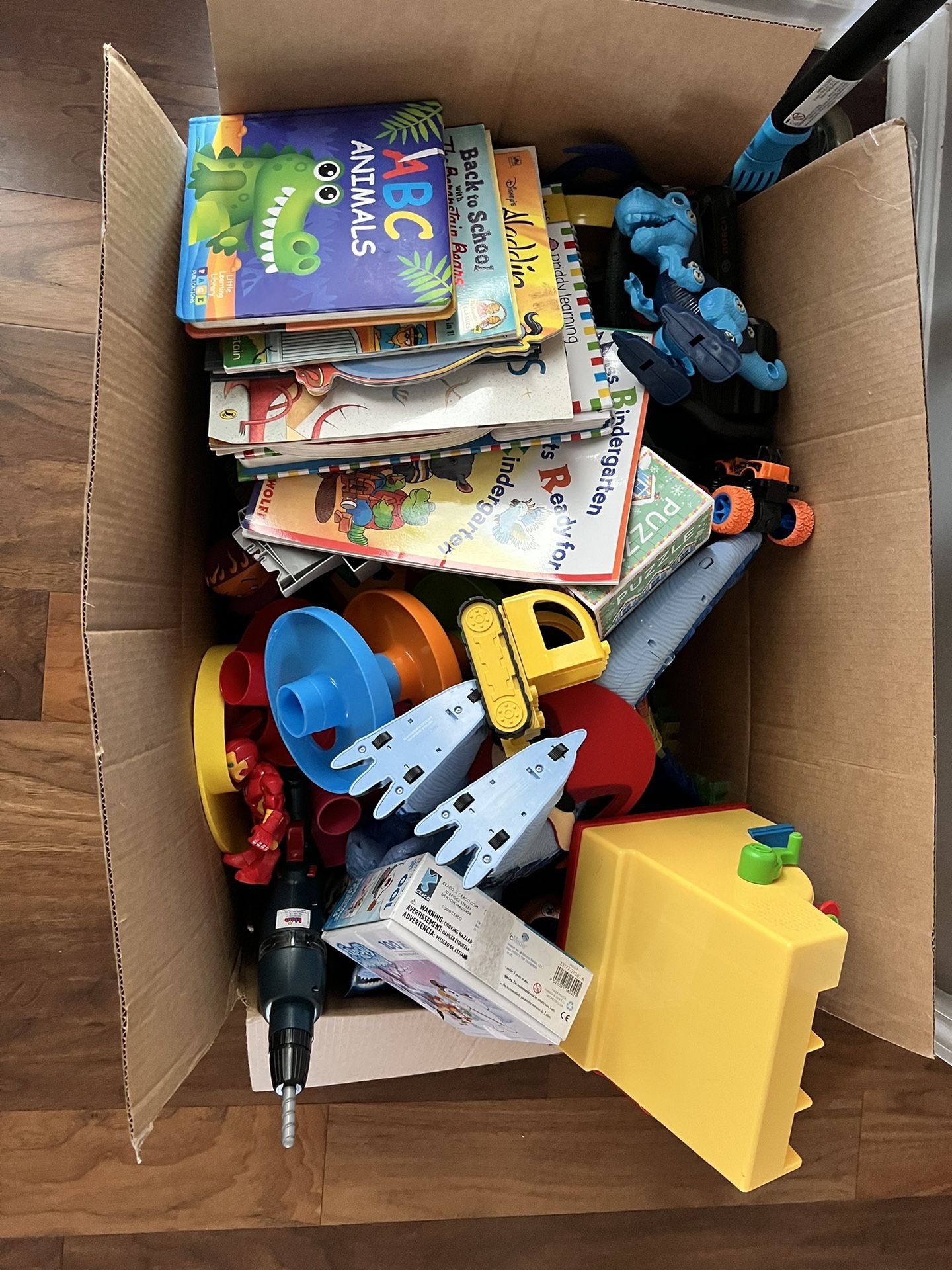 Box Of Random Toys Ages 2-5