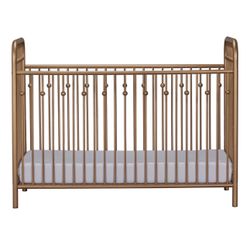 Gold Metal Baby Crib