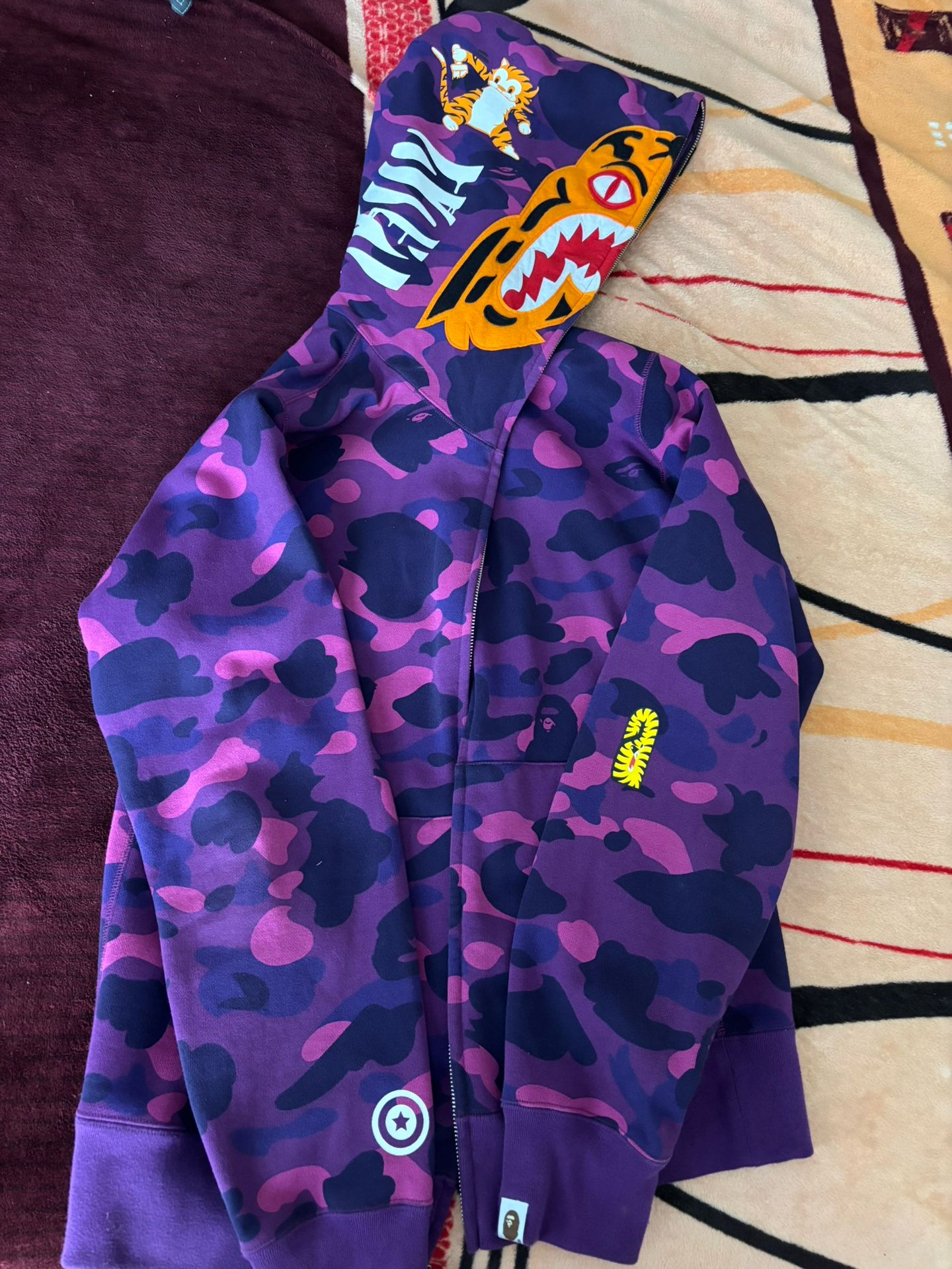 Bape Camo Tiger Hoodie
