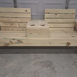 2 Seat Outdoor Bench