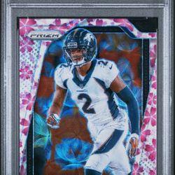 2024 Prizm Patrick Surtain Cherry Blossom Choice /15 #87  PSA 10 Denver Broncos 