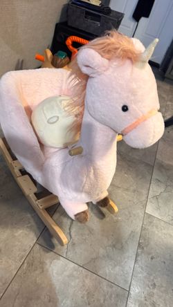 Pink Rocking horse