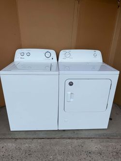 Amana washer and dryer laundry