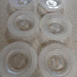 Vintage Anchor Hocking Dessert Plates
