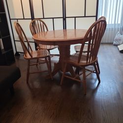 Table And 4 Chair