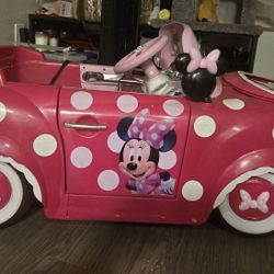 Minnie Mouse Huffy Ride On Toy Vehicle POWERS ON Only