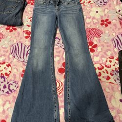 Hollister/ wax jean collection jeans