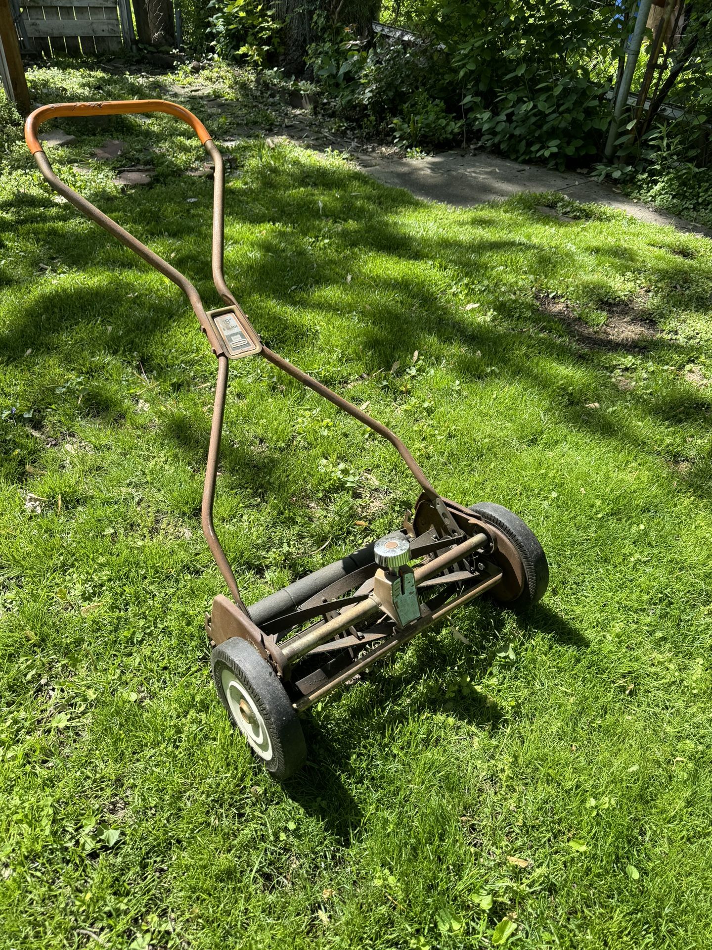 Push Mower Antique Lawn Mowers For Sale Manual Lawn Craftsman Reel