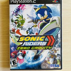 PS2: Sonic Riders Zero Gravity 