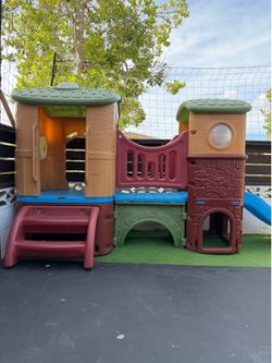 Kids Outdoor Playhouse Climber