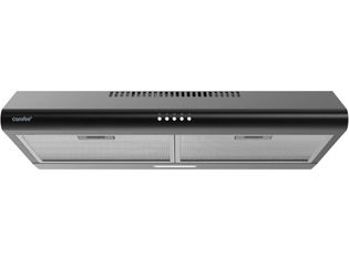 #3718X-Comfee' Range Hood 30 inch, Under Cabinet Ducted/Ductless Convertible Slim Vent Hood, Durable Stainless Steel Kitchen Stove Hood, 3 Speed Exhau