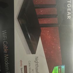 NETGEAR Nighthawk Cable Modem WiFi Router Combo (C7800) 