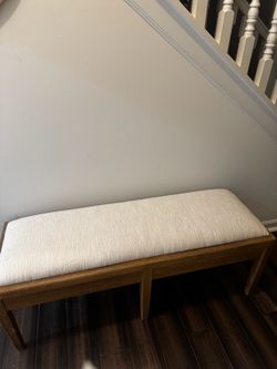 Pottery barn bench