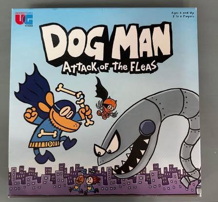 Dog Man Board Game Complete just $5