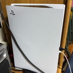 Ps5 with Steering Wheel And Pedals