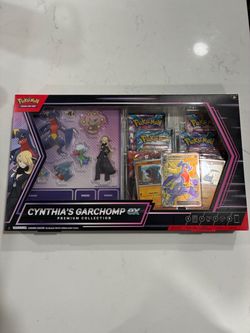 Sealed Cynthia's Garchomp ex Premium Collection