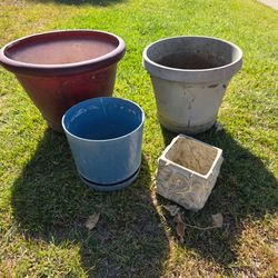Pots all for $10