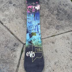 Never Summer Evo 154CM Snowboard Deck