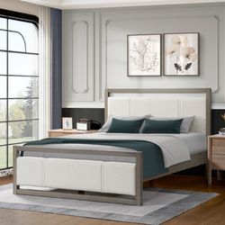 SALE ‼️‼️ MODERN QUEEN BedFrame - NEW IN BOX