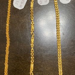 22k Middle East Gold Bracelet 