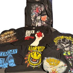 Band T-Shirts Size XL