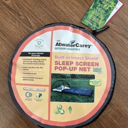 Atwater Carey Sleep Screen Pop-Up Net – New, Never Opened