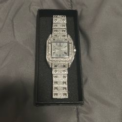 Moissanite Iced out Watch