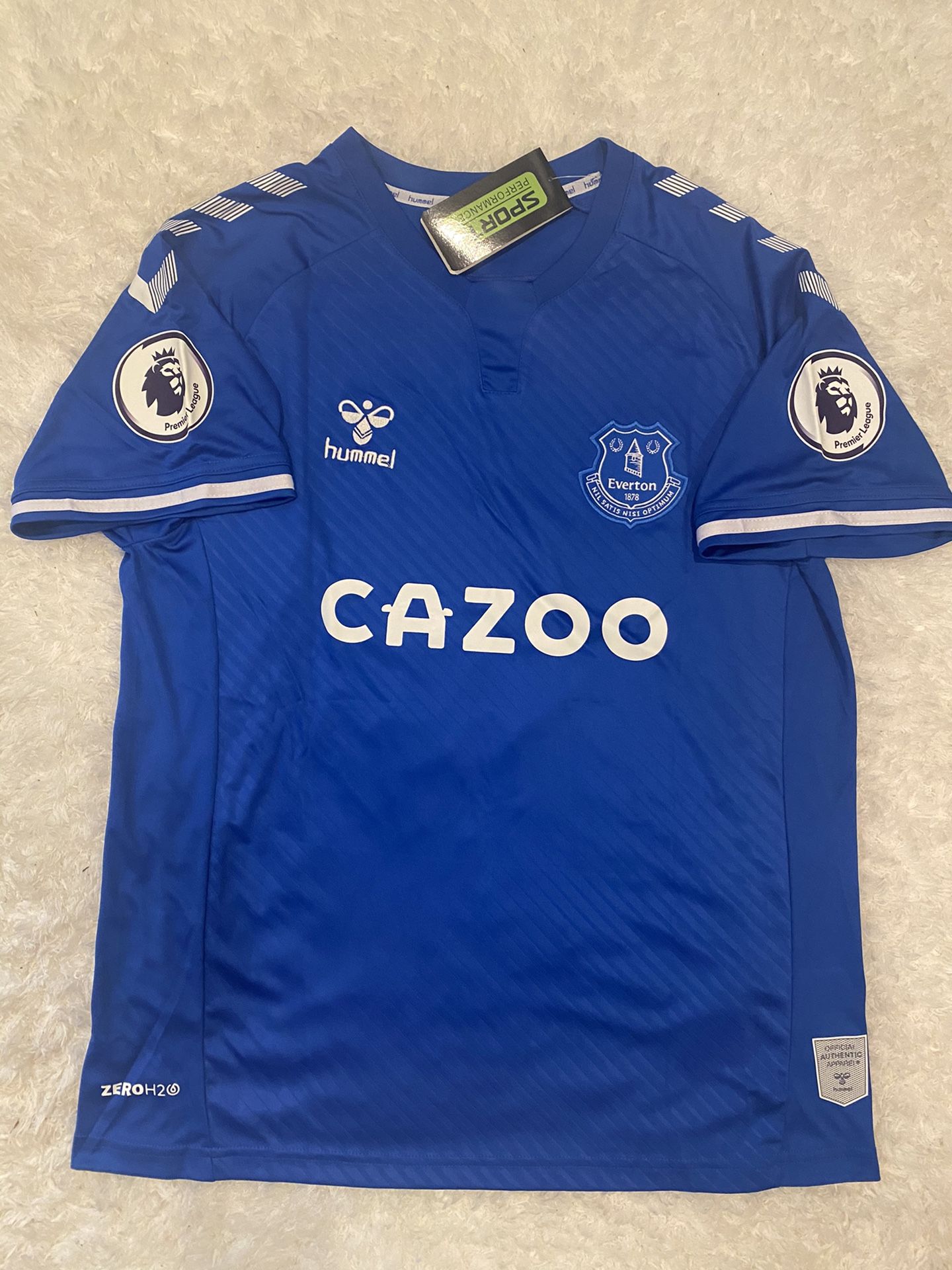 20/21 Everton FC Home James Rodriguez soccer jersey L