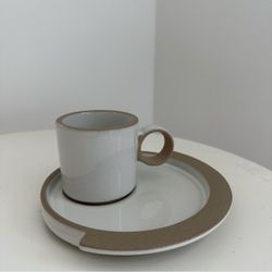 Departo Ceramic Espresso Cup & Saucer
