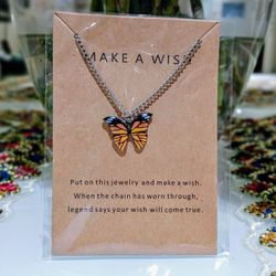 Orange Butterfly - Make A Wish