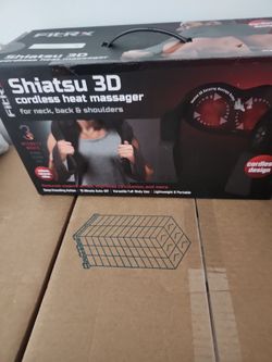 FitRx Shiatsu 3D Cordless Heat Massager