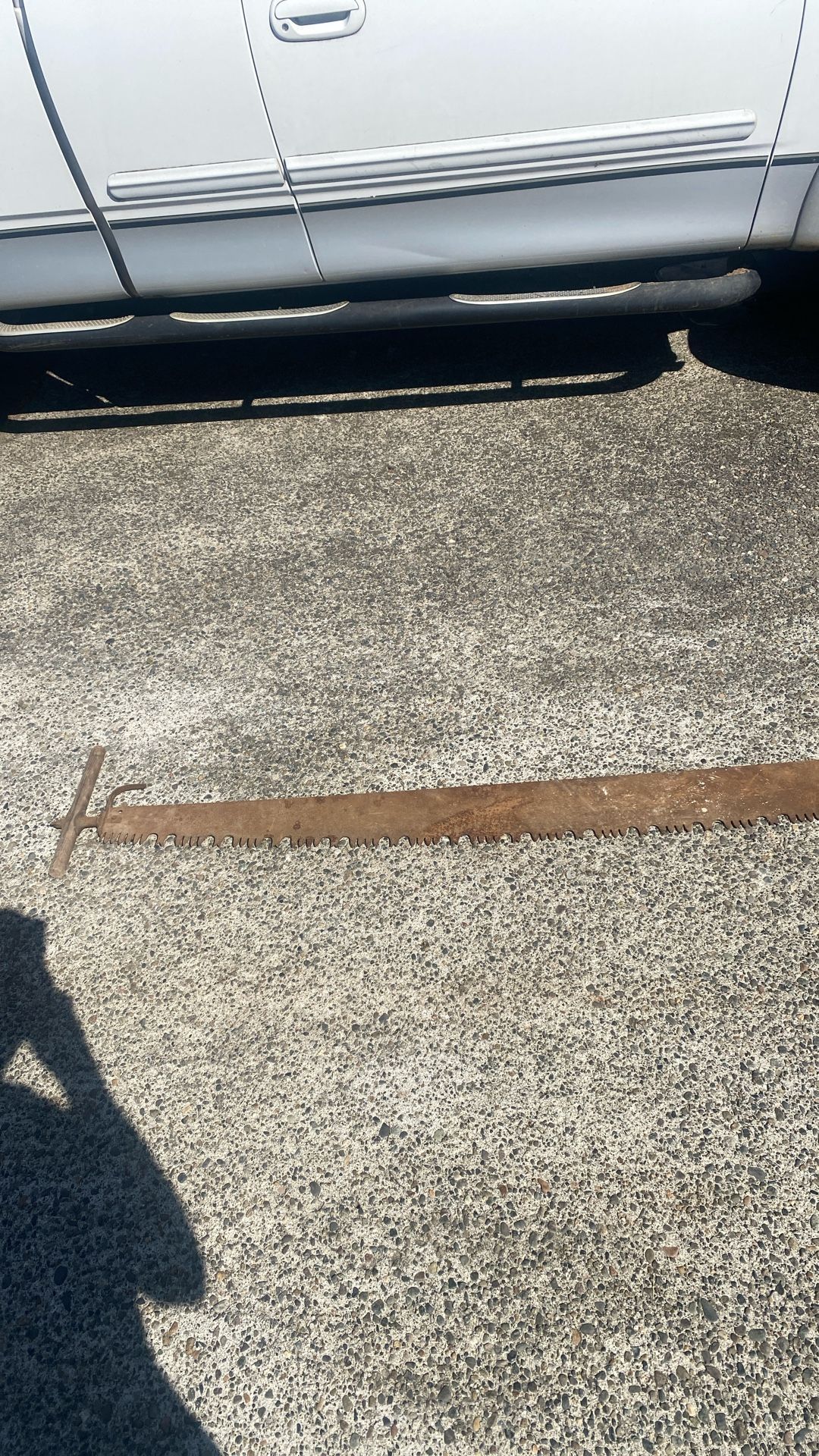 Old 7 Ft. Cross Cut Saw( 2 Man )