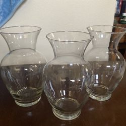 Glass Flower Vase 
