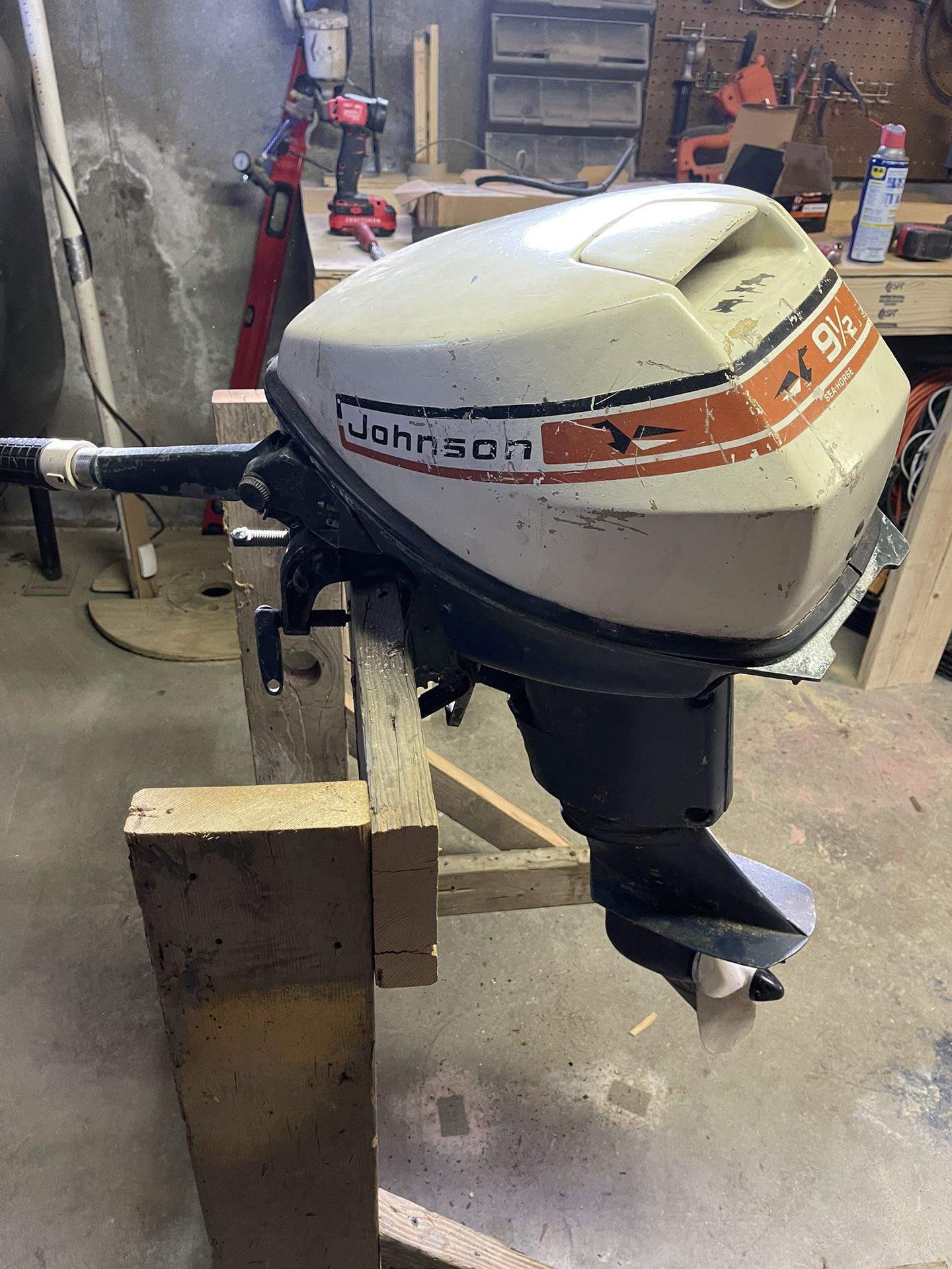 Johnson 9 1/2 Sea Horse Outboard Motor