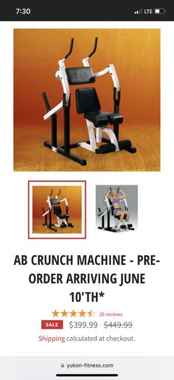 Yukon ab machine new arrivals