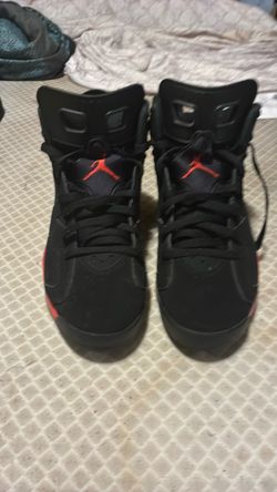 Air Jordan 6 Black Infrared Sneakers