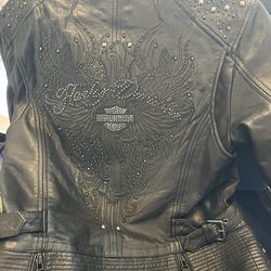 Black Harley Davidson jacket