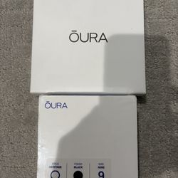 Brand New Oura Ring Gen 3 Size 9 Black Heritage