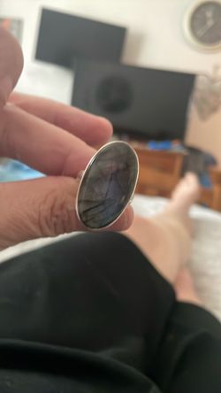 Labradorite size 10 ring