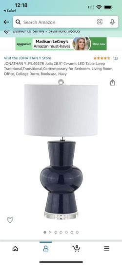 A Set of Jonathan Y Lamp - Brand New 