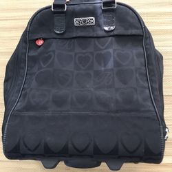 Brighton Rolling Carry On Bag with Handle 