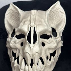 Scary Skeleton skeletal mask Halloween by spooky village Monster Skull Animal