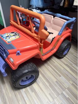 Bluey jeep