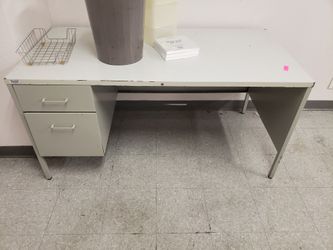 Office desk gray or table